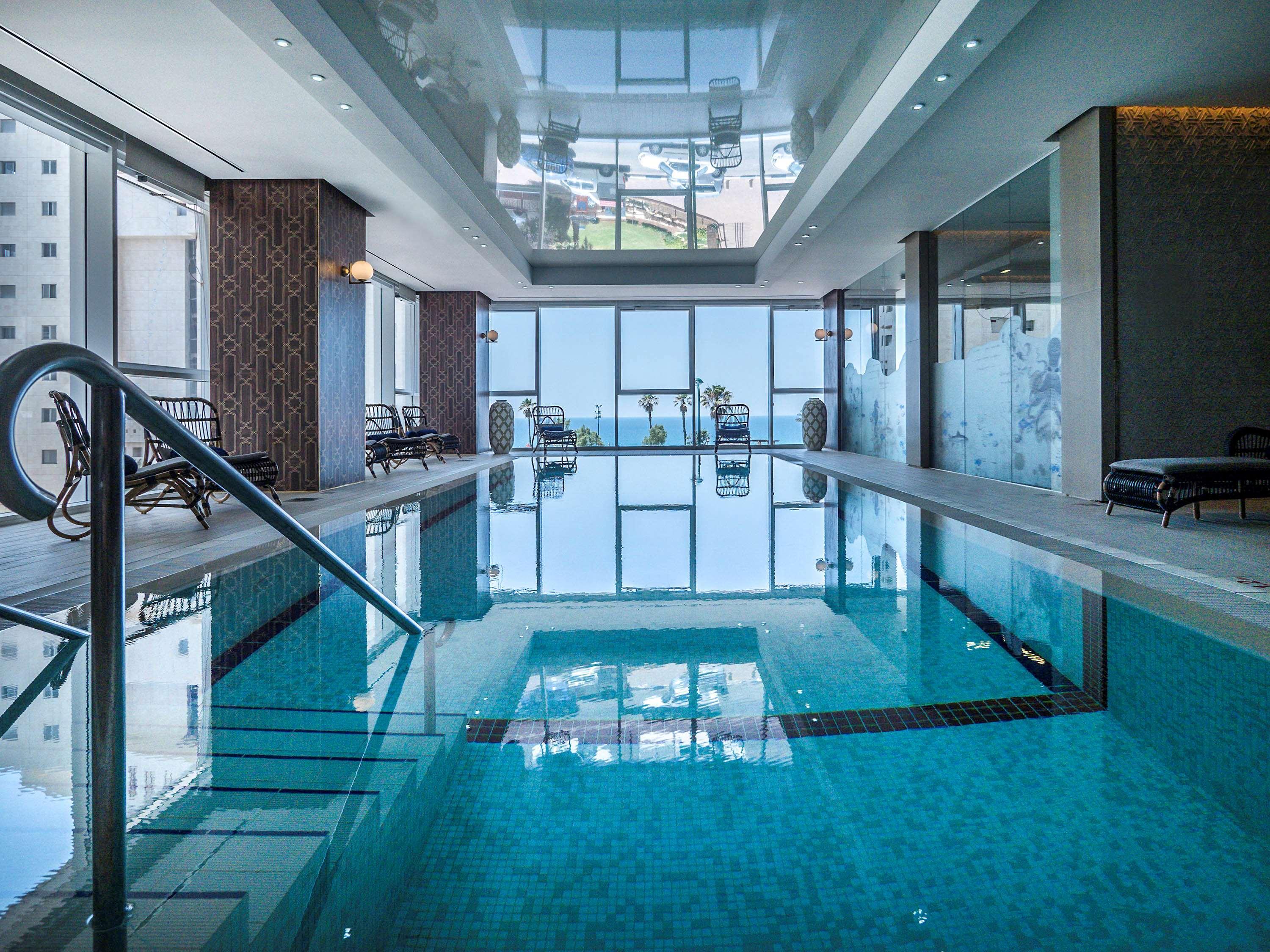 David Tower Hotel Netanya By Prima Hotels - 16 Years Plus Exterior photo The pool at the 1012