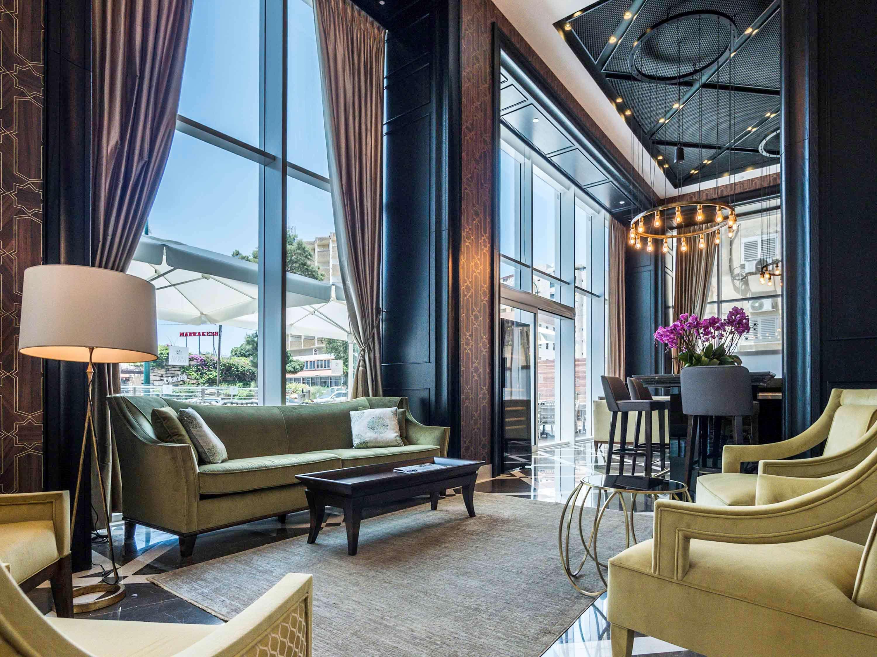 David Tower Hotel Netanya By Prima Hotels - 16 Years Plus Exterior photo The hotel's lobby