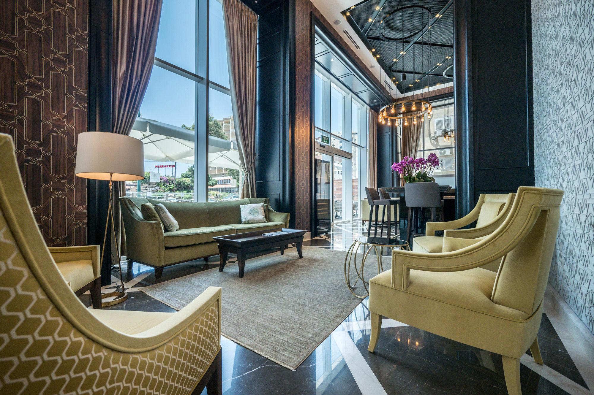 David Tower Hotel Netanya By Prima Hotels - 16 Years Plus Exterior photo Lobby